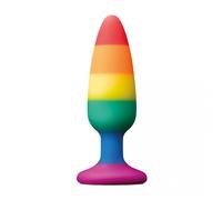 Pleasure Butt Plug Rainbow - Size - small