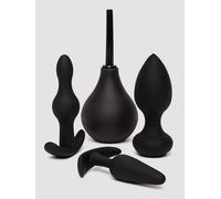 Pleasure Kits Anal Explorer Kit (4 Piece) - Black Black