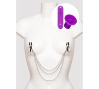 Pleasure Passion Nipple Play Collection (3 Piece) - Purple Purple