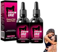 Pleasure Peak Secret Potion, Secret Happy Drops, Enhancing Sensitivity and Pleasure, Pleasure Peak Secret Potion, Happy Hormones Drops, Drops for Women and Men (2)