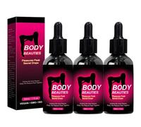 Pleasure Peak Secret Potion, Secret Happy Drops, Happy Hormones Drops for Women and Men, Pleasurepeak Drops, Enhancing Sensitivity and Pleasure, Passion Pleasurepeak Drops (3)