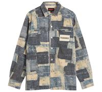 Pleasures Men's Boro Work Jacket Indigo