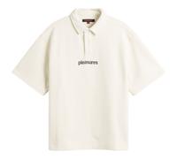 Pleasures Men's Cable Polo Ecru Small