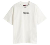 Pleasures Men's Cut Here Heavyweight T-Shirt White