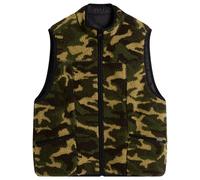 Pleasures Men's Felis Reversible Vest Camo/Black Small