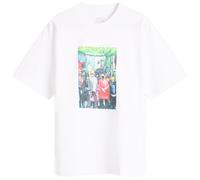 Pleasures Men's Harajuku T-Shirt White Small