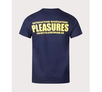 Pleasures Mens Staff Pocket T-Shirt - Colour: Navy - Size: Large