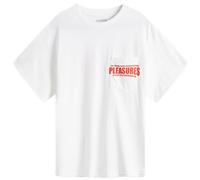Pleasures Men's Staff Pocket T-Shirt White