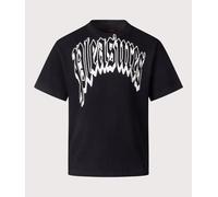 Pleasures Mens Twitch Waffle T-Shirt - Colour: Black - Size: Large