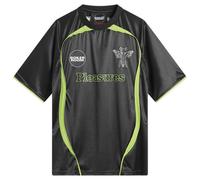 Pleasures Men's x Boiler Room Aqua Soccer Jersey Black Small