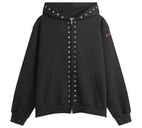 Pleasures Men's x Zero Dane Studded Hoodie Black Large