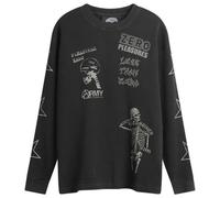 Pleasures Men's x Zero Misled Thermal Long Sleeve Black Small