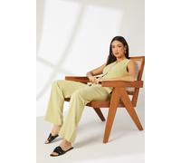 Pleat Detail Straight Leg Trousers Principles Chartreuse 16