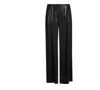Pleat Pant - female - Norma Kamali - Wide Trousers - Black - M - Trousers M