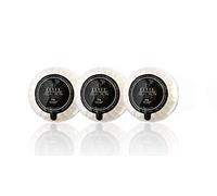 Pleat Wrapped Mini Hotel Soap Luxury Bath Soaps Travel Small Bath Soap Mini Soaps Bathroom Soap Round Hotel Bar Soap Individually Wrapped Elite 20 Gram Soap for Guest House Hotels B&B Pack of 50