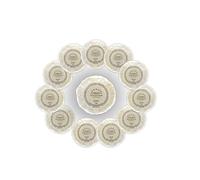 Pleat Wrapped Round 15g Individually Wrapped Mini Travel Soap For Guest Bathroom Hotels - B&B - Guest House - Pack of 25 -Euro