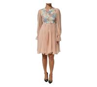 Pleated A-line Dress - female - Dolce & Gabbana - Short Dresses - Pink - S - Dresses S