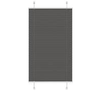 vidaXL Pleated Blind Cream 120x150 cm Fabric Width 119.4 cm Polyester, Cream