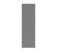 (cream, 90 x 200 cm) vidaXL Pleated Blind Anthracite 95x100 cm Fabric Width 94.4 cm Polyester