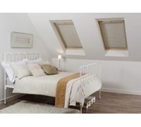 PLEATED BLIND FOR VELUX WINDOW SIZE GGL 1, M04, 304 CREAM BLACKOUT FABRIC by SKYLITE SYSTEMS