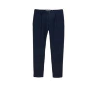 Pleated chino Trousers Tom Tailor Bleu 52