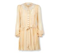 SELF-PORTRAIT Dress Woman color Beige - Size: 10 - female