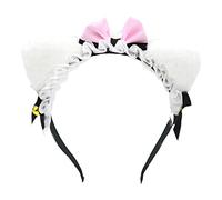 Pleated Laces With For Ear Shape Headband Multi Color Women Makeup Live Broadcast Hairhoop Christmas Party