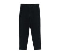 Pleated Polyester Trouser - male - Issey Miyake - Slim-fit Trousers - Black - M - Trousers M
