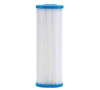Pleated Sediment Filters 10" x 4.5" Large Diameter BB, Drinking Water Filter Cartridges, Private Water Supplies, Bore Holes & High Flow Rates (10 Micron)