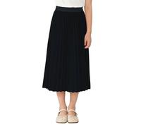 Pleated Skirts for Girls Long Maxi A Line Homecoming Party Skirts Cute Spring Summer Boho Beach Holiday Dresses Black 8-9 Years