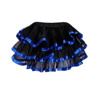 Pleated Skirts for Women Luminescence Women Y2k Bubble Long Skirt Low Rise Ruffle 80s Tutu Skirts for Women Summer Casual Loose Fit 80s Tutu Skirts for Women Plus Size Bubble Skirt Women Blue