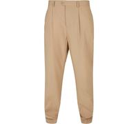 Urban Classics Straight Pleat-front Pants Beige 33 Men