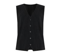 Pleated Vest - male - Issey Miyake - Waistcoats - Black - L - Jackets L