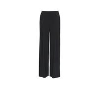 Pleated Wide-Leg Trousers - female - Norma Kamali - Wide Trousers - Black - M - Trousers M