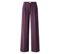Pleated Wide Leg Trousers - female - RICH & ROYAL - Wide Trousers - Purple - S - Trousers S