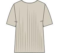 Pleated women's T-shirt Ichi Mikala Bleu M