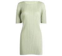 Pleats Please Issey Miyake Women's Pleated T-Shirt Pastel Green