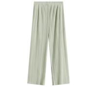 Pleats Please Issey Miyake Women's Pleated Trousers Pastel Green
