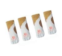 Pleayietoopiatiey 4 Pcs Shockproof Chair Socks Lovely Chairs Leg Covers Exquisite Beautiful Foot Shaped Furniture Feet Socks Floor Protectors Type, Type 3