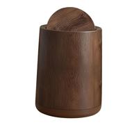 Pleayietoopiatiey Bathroom Trash Can Round with Swing Lid Removable Inner for Dorm Room Office 200mmx254mm 200x254mm