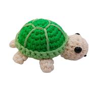 Pleayietoopiatiey DIY Turtle Crochet Knitting Kit Portable Make Your Own for Sewing Craft