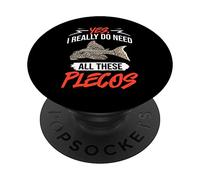 Plecostomus Pleco Fish Aquarium Food Tank Zebra Cave PopSockets Swappable PopGrip