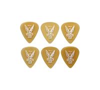 Plectrum Ultem Gold, standard 351 shape 0,38 mm, transparent gold, 12 pcs.