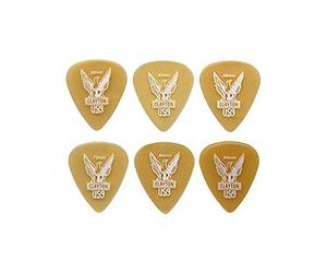 Plectrum Ultem Gold, standard 351 shape 0,38 mm, transparent gold, 12 pcs.