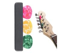 Plectrums Organizer - Guitar Picks Holder | Picks Storage Container Easy to Paste for Acoustic Electric Guitar Bass Ukulele