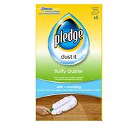 Pledge Duster Refills - Pick Up Dust, Dirt and Lint with a Few Effortless Swipes, 1x5 refills