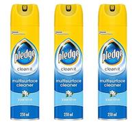 Pledge Jasmine Multi Surface Furniture Polish,250 ml (Pack of 3)
