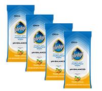 Pledge Multi Surface Everyday Wipes Fresh Citrus, 25-Count Packaging May Vary (Pack of 4)
