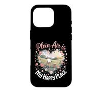 Plein Air Is My Happy Place Painting Painter Artist Case for iPhone 16 Pro