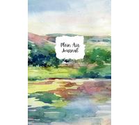 Plein Air Journal - a travel sized prompted notebook for artists who paint or sketch outside "En Plein Air"